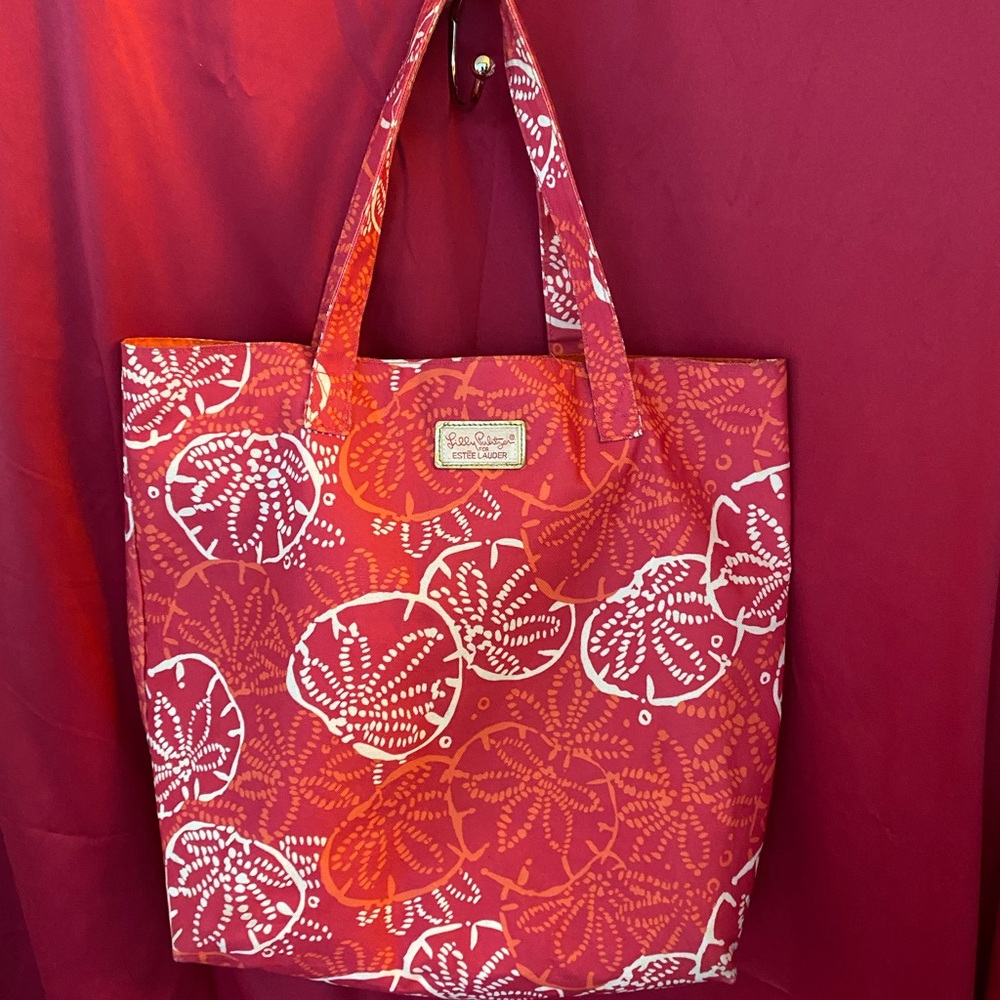 Lily Pulitzer Floral Tote Bag